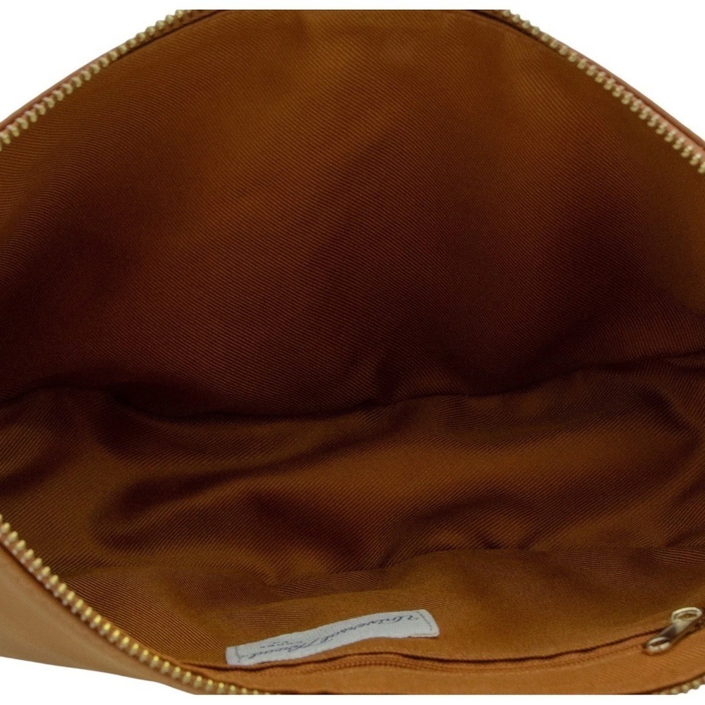 Universal Thread Slouched Half-Moon Shoulder Bag in Brown with Gold Chain Strap - Picture 6 of 11